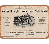 Volly Brough Superior Models Der Firma Retro Prevent Glare Classic Chic Fun Art Fashion Metal Wall Decor Tin Sign Suitable For Kitchen Living Room Bar Cafe Decoration