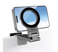 Volo Mobile Phone Holder - Foldable Magnetic Smartphone Holder Safe and Non-Slip Adjustable for Photos Videos | Airplane Travel Indoor Outdoor Home Library Coffee Timer Salt