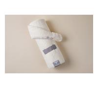 VOLO Salt White Hero Hair Towel + Facial Spa Headband for Women | Wrap Towel + Headband For Washing Face & Makeup | Ultra-Soft Fast Drying Anti-Friz