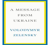 Volodymyr Zelensky A Message from Ukraine Hardback Book Volodymyr Zelensky Multicolor