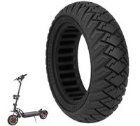VOLOHAS 10 x 2.7-6.5 Solid Rubber Tyres, 10 Inch Solid Tyres for KuKirin G3/KuKirin G2 Master/Dualtron 3 Electric Scooter, Solid Tyres, Non-Slip, Puncture-Proof, Explosion-Proof (Black, 1 Piece)