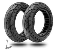 VOLOHAS 10x2.5-6.5 Solid Tire 60/70-6.5 for Ninebot Max G30/G30 D2,Odys Neo e100/Alpha X3 Pro,Ducati Pro 2，Xiaomi 5/5 Pro/5 Max Electric Scooter 10 Inch Solid Tire High Elasticity Replacement Tire