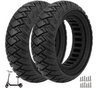 VOLOHAS 10x3 Solid Rubber Tyres 255x80 for Kugoo M4/M4 Pro/Kaabo Wolf Warrior/Kaabo Mantis 10/Dualtron Zero 10X Electric Scooter 80/65-6 10 Inch Honeycomb Tyres Non-Slip Puncture Proof