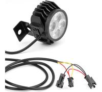 VOLOHAS 2 in 1 Headlight with Horn for Kugoo M4 /M4 Pro Electric Scooter Headlamp Waterproof and Shock Resistant Electric Scooter Accessories