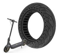 VOLOHAS 60/70-6.5 Solid Tyre for Segway Ninebot Max G30/Max G30D/Max G30 D2/Scotex H20 Electric Scooter 10 * 2.5 Replacement Wheel 10 Inch Front/Rear Honeycomb Tires Anti-Slip Puncture Proof (1 PCS)
