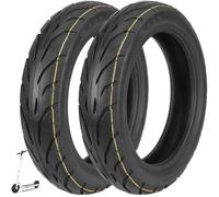 VOLOHAS 9 x 2 Tubeless Tyres 9 Inch Tubeless Tyres with Double Strength Tube for Ninebot E22/E25/Odys Pax/Okai Neon Electric Scooter Accessories Thickened Road Tyres Replacement Wheels (Pack of 2)