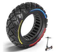 VOLOHAS 9 x 3.0-5.5 Solid Tyres for Kukirin G2 Pro, Zero 10X, Dualtron Eagle Pro Electric Scooter Replacement Tyres Solid Rubber Tyres Non-Slip Off-Road Solid Tyres Puncture Proof (Color 1 PC)