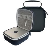 VOLOHAS Case for Apple Mac Mini Desktop Computer, Portable Carry Bag for Apple Mac Mini M4/M4 Pro Accessories, Waterproof Shockproof Protective Case with Handles, 15 x 15 x 9 cm, Black