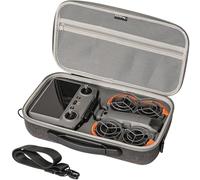 VOLOHAS Case for DJI NEO 2 Fly More Combo, Portable Carry Bag for DJI NEO 2 Accessories and RC 2 Remote Control, Waterproof Shockproof Protective Case with Carry Strap 34 x 20.5 x 9.3 cm, Grey