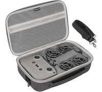 VOLOHAS Case for DJI NEO 2 Fly More Combo, Portable Carry Bag for DJI NEO 2 Accessories and RC-N3 Remote Control, Waterproof Shockproof Protective Case with Carry Strap 30.1 x 20.5 x 9.1 cm, Grey