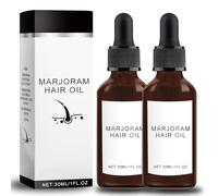 Volora Natural Hair Growth Oil, Volora Rosemary Thickening Hair O/il Pure & Organic, Scalp Nourishing Oil, Damage Repair, Loss Prevention, Non-greasy, for All Hairs Types (2pcs)