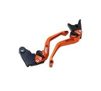 VOLOVEMEPA Motorcycle Hand Brake Lever for Buell XB12R XB12SS XB12Scg 2009 M2 for Cyclone / X1 for Lightning 1998-2002 S1 1997-1998 Motorcycle 5D Brake Clutch Levers 3D Handle(Orange)