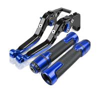VOLOVEMEPA Motorcycle Hand Brake Lever Motorcycle CNC Adjustable Brake Clutch Levers Handlebar Grips for CB400SF CB 400 for VTEC Cb400 1998 1997 1996 1995 1994 1993(R)