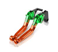 VOLOVEMEPA Motorcycle Hand Brake Lever Motorcycle CNC Adjustable Extendable Foldable Brake Clutch Levers for Ninja ZX6R 2000 2001 2002 2003 2004(R)