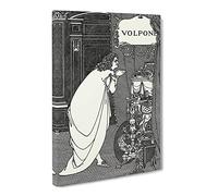 Volpone Adoring His Treasures By Aubrey Beardsley Canvas Print | Gallery Wrapped 30mm Frame Wall Art | 20x14 inches | Ready to Hang | Classic Picture | Living Room Bedroom Lounge Office