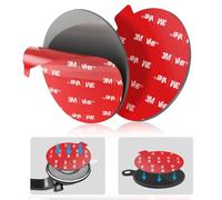 volport Super Strong Sticky Adhesive Pads 2.76"/70mm Dashboard Pad Mounting Disk Adhesive Replacement Tape Double Sided Stickers for Suction Cup Dashboard Phone Holder & Windshield Car Mount, 2 Pack
