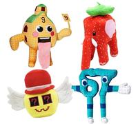 VoLsdmor Steal an Italian Brainrot 67 Plush Toy, Esok Sekolah Combination, Cute Collectible Stuffed Animals for Fans, for Kids & Plush Collectors (mix 2)