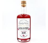 Volsted Distillery Pink Robin Old Tom Gin | 70cl | 40.3% ABV | Apple, Citrus & Pink Grape Infused | Freshly Fruity | Danish Craft Gin | Light & Sweet | Aalborg Denmark