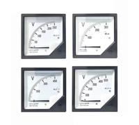 volt meter， 6L2-V 50-1000V AC Analog Meter Panel Gauge Current 80x80MM Voltimetro Pointer 1Pcs(100V)