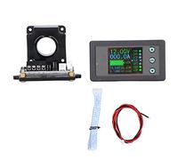Volt Meter Digital Display Current Tester, Power Capacity Detector, PCB Material - Overcurrent Protection, Relay Control, Auto Lighting Off for Electrical Testing