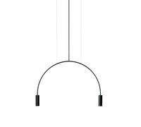 Volta Pendant Black 2 Light Sources