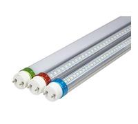 VOLTACON T8 LED Tube 150cm 5500K Cool White 18W Fluorescent Replacement Aluminium Body Frosted Lens 120lm/W Rotatable End Caps