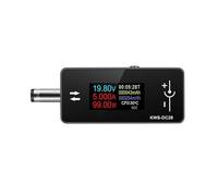Voltage Ammeter Accuracy 5.5x2 / 2.1 Digital Tester for Device Power Meter Color Display DC5.5x2 Interface Tester Voltage and Current Detection