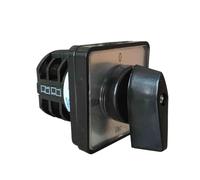 Voltage conversion switch LW8-10YH2/2 Silver dot rotary power switch 2 sections 4 gears