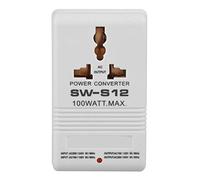 Voltage Converter BiuZi, SW-S12 ABS Power Transformer 100W 110V/120V To 220V/240V Step-Up&Down Dual Channel Power Voltage Converter