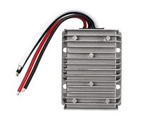Voltage Converter Regulator 24V to 12V 40A 480W Waterproof, Anti Shock Aluminum Shell - High Conversion Efficiency, Multiple Protections for Cart and Automotive Use