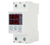 Voltage Current Protector 40A, Adjustable Over Under Voltage Protection, Single Phase Din Rail