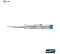 Hazet 839-1 Mains Tester 2.8mm 92mm Handle 220-250V AC With Clip