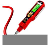 Voltage Detector Pen - Double-Head Electricity Tester Pen | Auto-Ranging Measuring Tool with LED Light, High-Accuracy Circuit Breaker Finder for Electrical Inspection