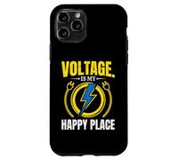 Voltage Is My Happy Place Electrician Lightning Case for iPhone 11 Pro
