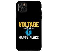 Voltage Is My Happy Place Electrician Lightning Case for iPhone 11 Pro Max