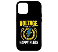Voltage Is My Happy Place Electrician Lightning Case for iPhone 12/12 Pro