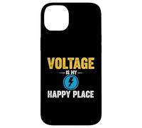 Voltage Is My Happy Place Electrician Lightning Case for iPhone 14 Plus
