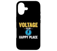 Voltage Is My Happy Place Electrician Lightning Case for iPhone 17