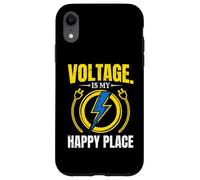 Voltage Is My Happy Place Electrician Lightning Case for iPhone XR