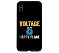 Voltage Is My Happy Place Electrician Lightning Case for iPhone XS Max