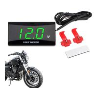 Voltage Meter - Electrical Tester LCD Display,Motor Battery Monitor Voltmeter Indicator,for Marine Boat Car Motorcycle Truck RV ATV Sedan Pickup Scooter SUV Dashboard Handlebar
