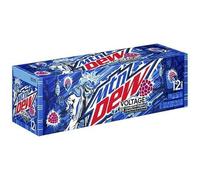 Voltage Raspberry Citrus - with a Munchie Box Coaster (12 Oz Cans) (Voltage (Pack of (12) 12Oz Cans))