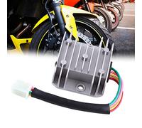 Voltage Regulator Rectifier, 4 Wires 4 Pins 12 Voltage Regulator Rectifier For 150-250cc Motorcycle Scooter Moped (whirt)