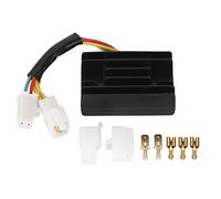 Voltage Regulator Rectifier for GN125 1982-83 91-97 GZ250 1999-00 02-10, Motorcycle Voltage Rectifier, High Performance Regulator with Improved Heat Sink, Solid - St