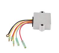 Voltage Regulator Rectifier, Voltage Rectifier Regulator Aluminum 815279-3 883072T for Mariner Outboard 6 Wire