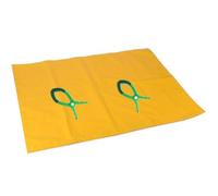 Voltage Resistance Insulating Blanket, Safety Insulated Blanket with Clips for Electrician High Voltage Work, 15.7 31.5 39.4 In Long(0.4kV,39.4x39.4inch/100X100cm)