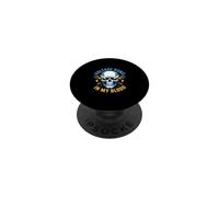 Voltage Runs In My Blood Electrician Men PopSockets Adhesive PopGrip