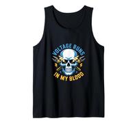 Voltage Runs in My Blood Electrician Men Tank Top