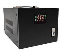 Voltage Stabilizer 1KVA-5KVA High Precision Single Phase Regulator with LED Display, AC Stabilized Power Supply for Computer, Refrigerator, TV