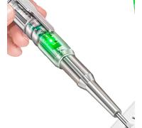 Voltage Tester - AC/DC Non-Contact Live Wire Detector | Digital Voltage Testing Tool with Continuity, Resistance, and Capacitance Measurement, Electrical Tester for Professionals and DIY Use